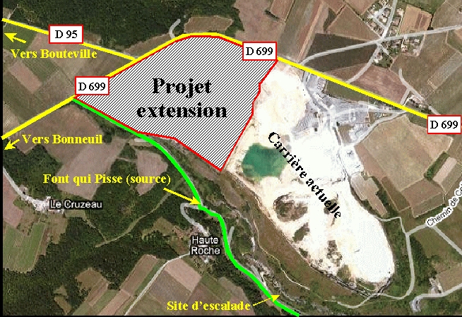 Mieux vaut agrandir un trou plut�t qu'en creuser 
un nouveau: voil� l'argument avanc� par la municipalit� !