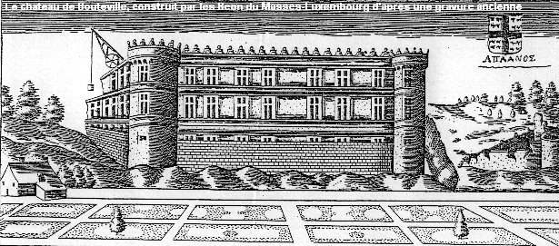 vue ancienne du ch�teau